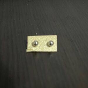 New Stud Earrings Silver-Colored Balls Fashion Jewellery Classic Style Essential